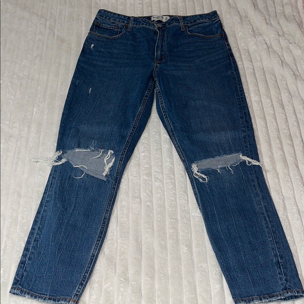 Abercrombie & Fitch The Skinny High Rise Curve Love | Size 31 12
Long